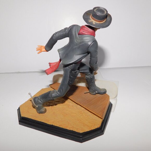 2003 Dusty Trail Toys The Outlaw 6" Western Gunslinger Old West Gambler Figure - Picture 4 of 8